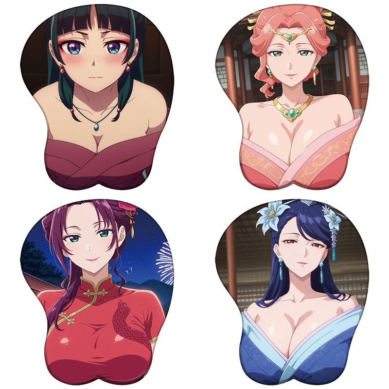 Wrist Rest Pad - Eczacı Günlükleri 3D Silikon Mousepad Anime
