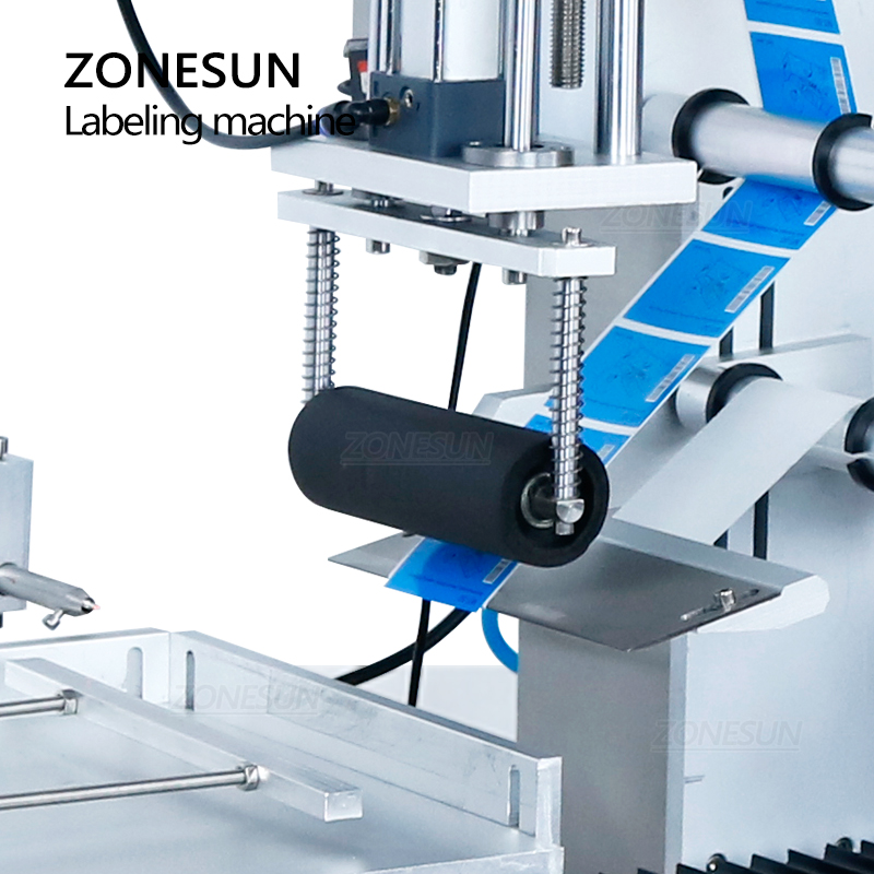 Label Maker Machine - ZONESUN ZS-TB180 Düz Yüzey Etiket Uygulayıcı