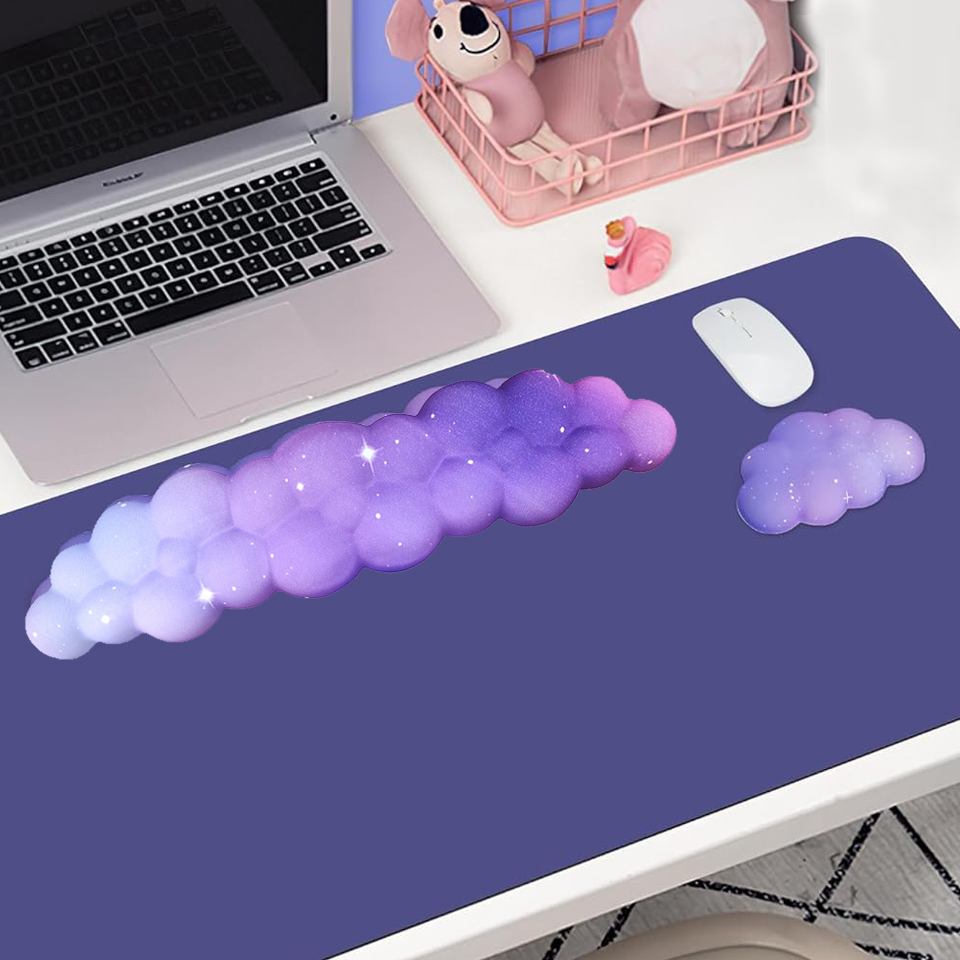 Wrist Rest Pad - Klavye Bilek Desteği Seti, Bilgisayar Dizüstü