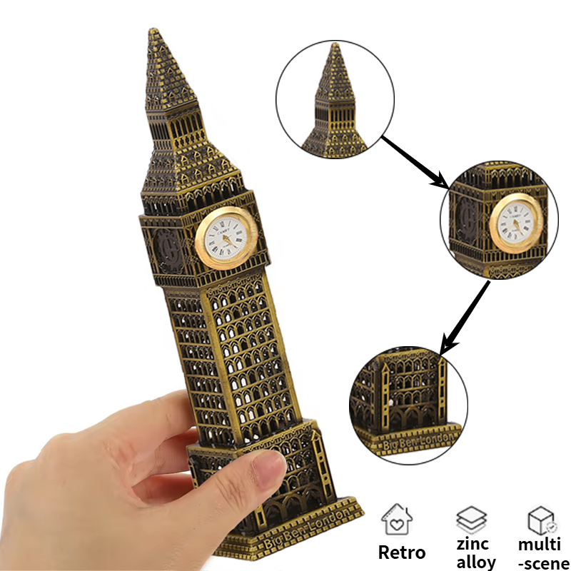 Home Office London - Londra'daki ikonik Big Ben heykelinin yüksek