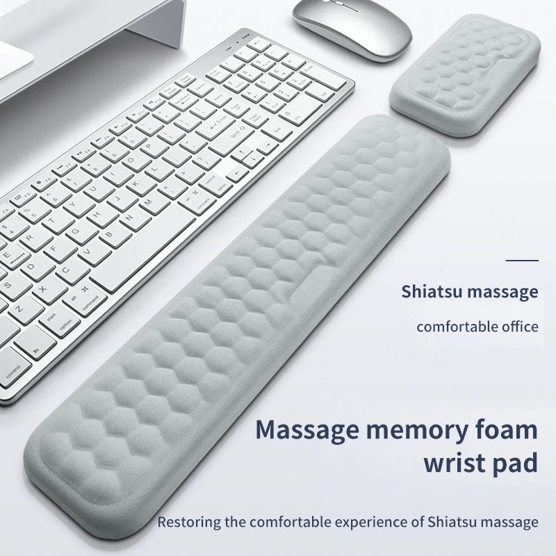 Wrist Rest Pad - Ergonomik Bellek Köpük Oyun Masası Klavye