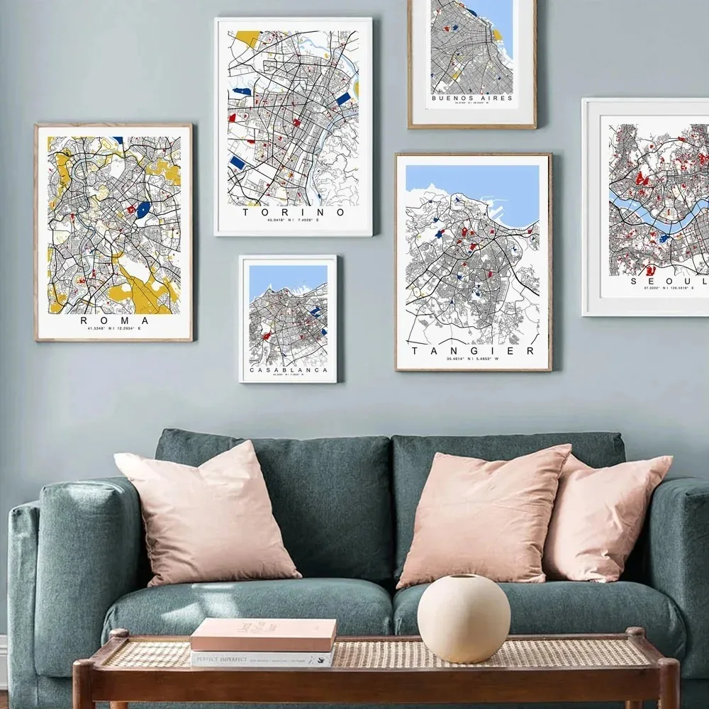 1 adet Çerçevesiz New York Lon - Home Office London incelemesi ve fiyatı