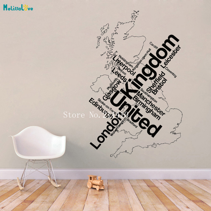 Duvar Sticker harita londra Un - Home Office London incelemesi ve fiyatı