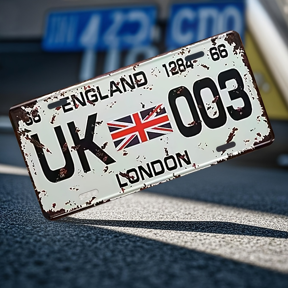 Vintage Londra İngiltere Plaka - Home Office London incelemesi ve fiyatı