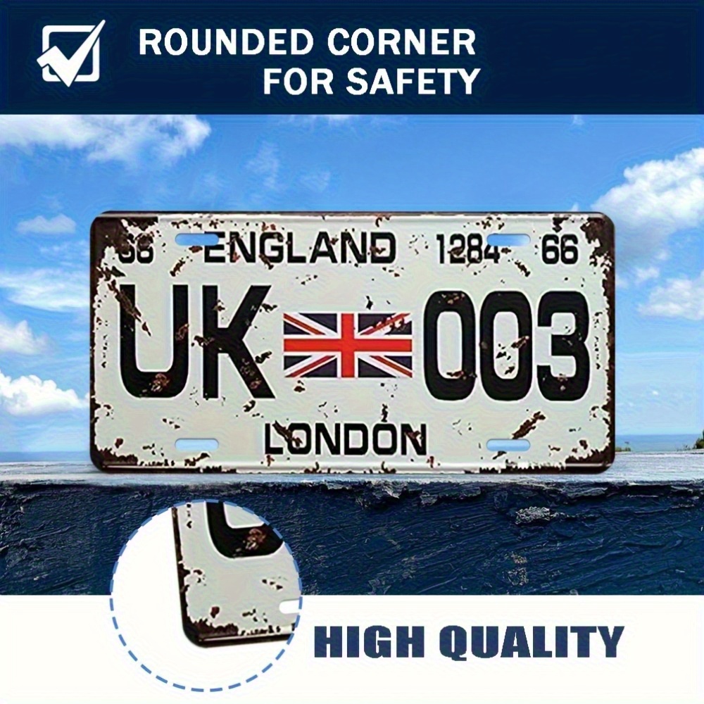 Vintage Londra İngiltere Plaka - Home Office London incelemesi ve fiyatı