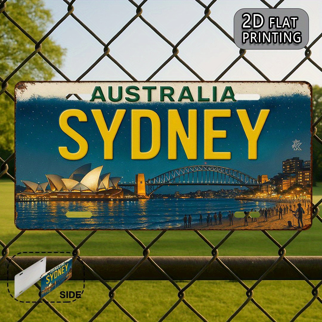 Avustralya Sidney Plaka Levhas - Home Office Australia incelemesi ve fiyatı