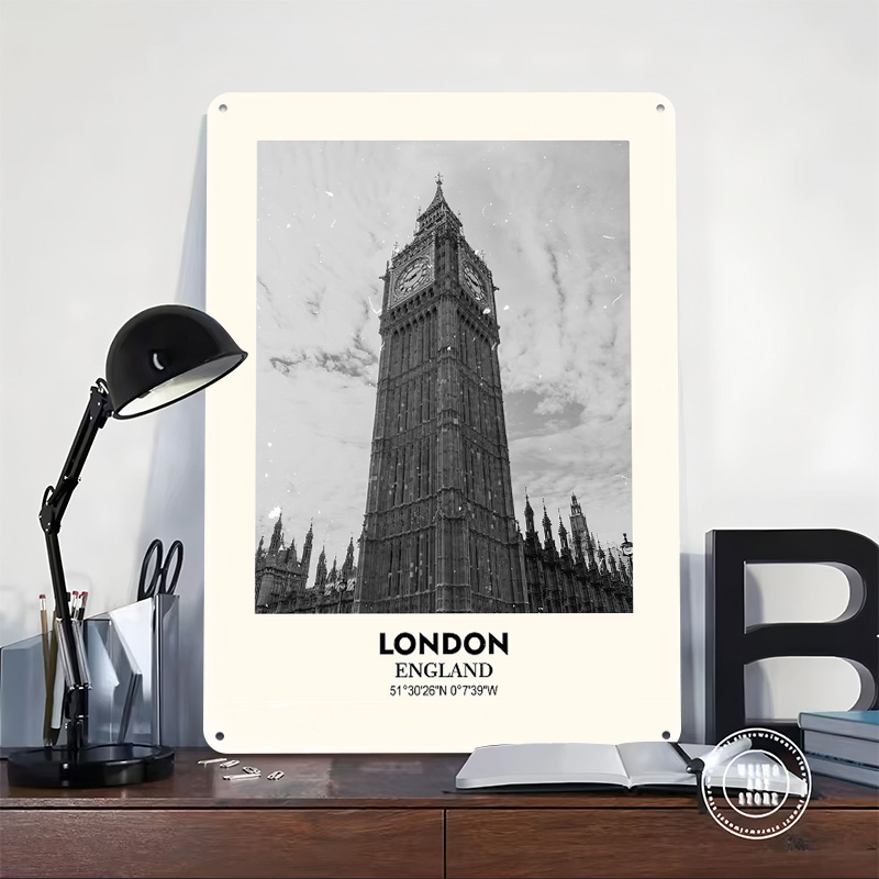 Londra Big Ben Baskılı Poster  - Home Office London incelemesi ve fiyatı
