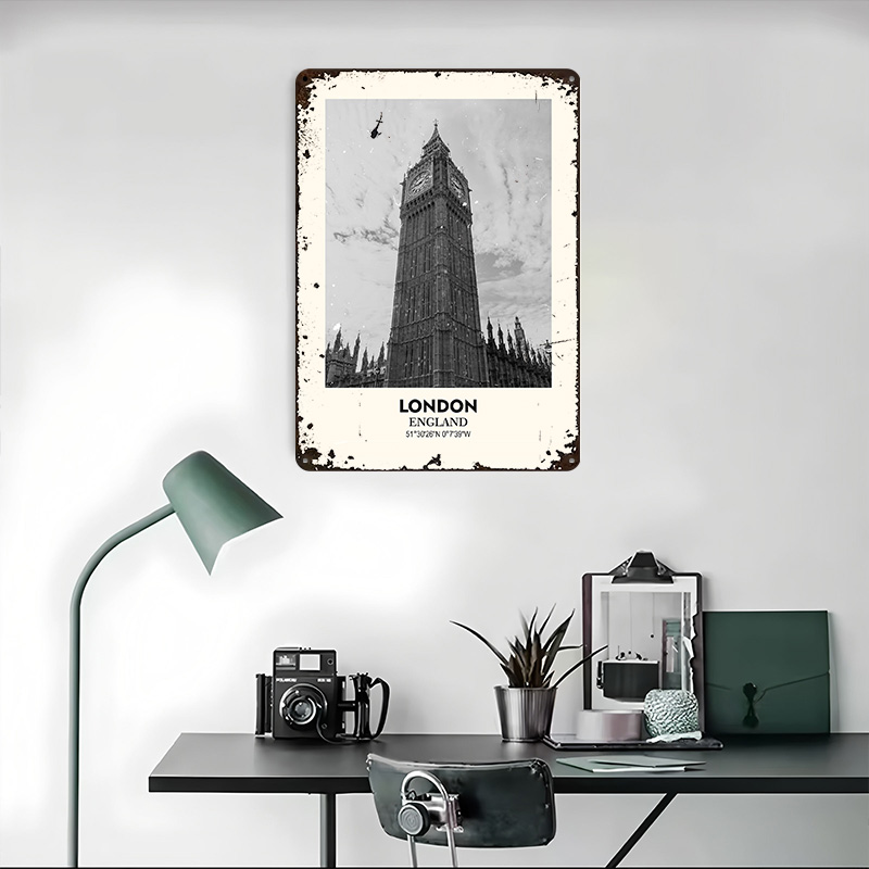 Londra Big Ben Baskılı Poster  - Home Office London incelemesi ve fiyatı
