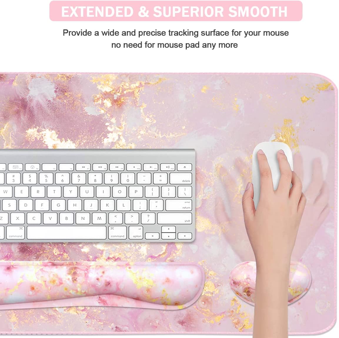 Büyük Oyuncu Mouse Pad'i, Klav - Wrist Rest Pad incelemesi ve fiyatı