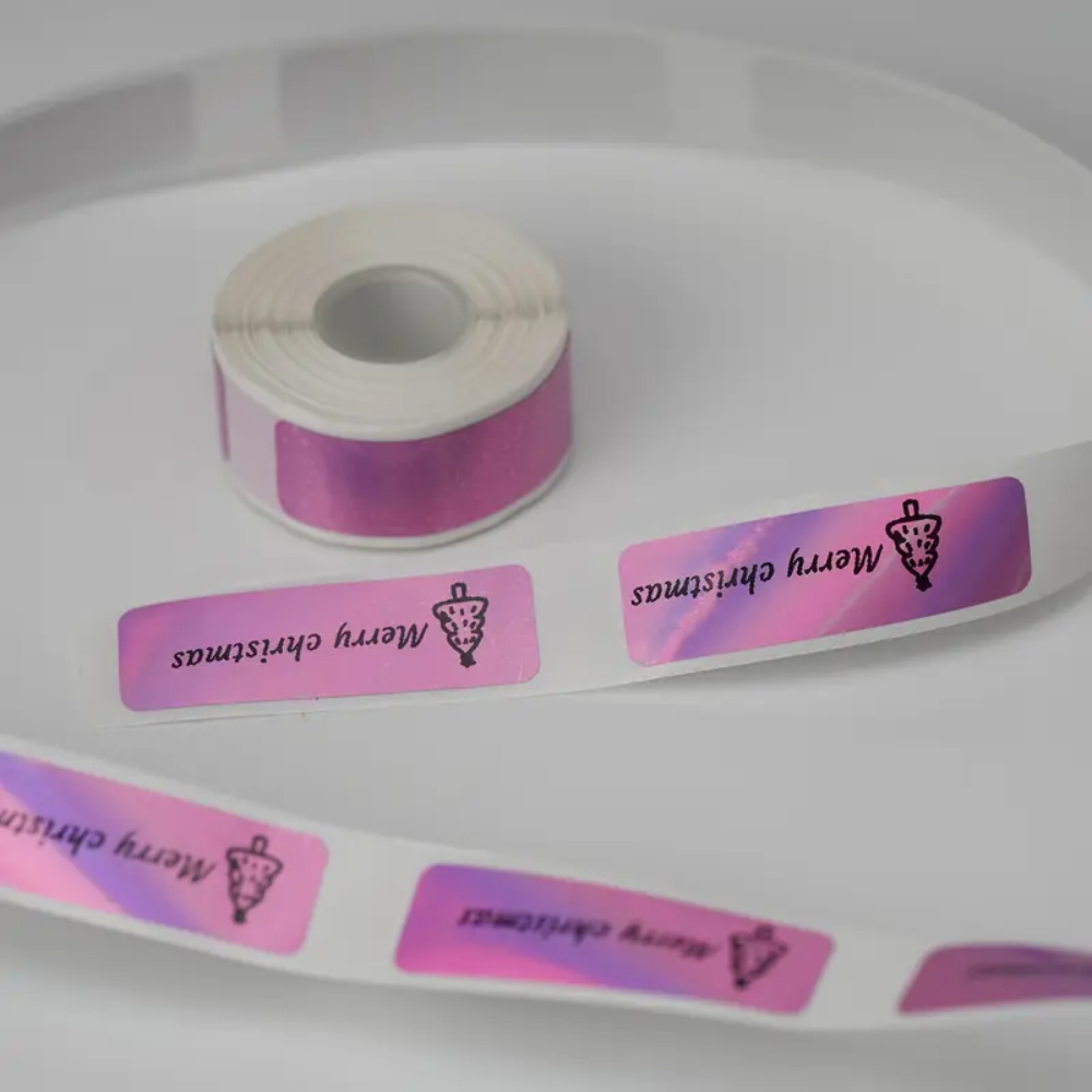 2 rulo 12*40mm Holografik Etik - Label Maker Machine incelemesi ve fiyatı